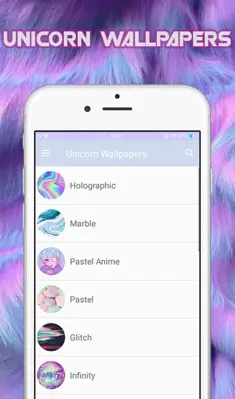 Unicorn Wallpapers android App screenshot 6